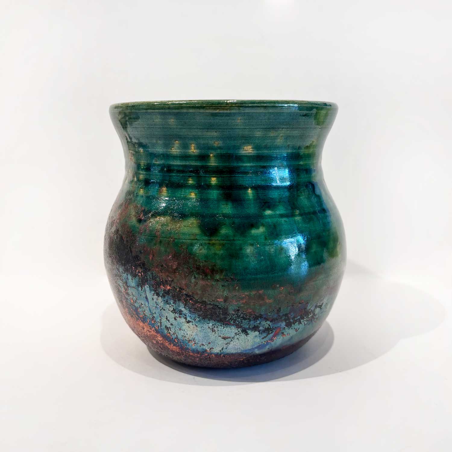 Medium Raku Vase - Petroff Gallery - Ceramic Art