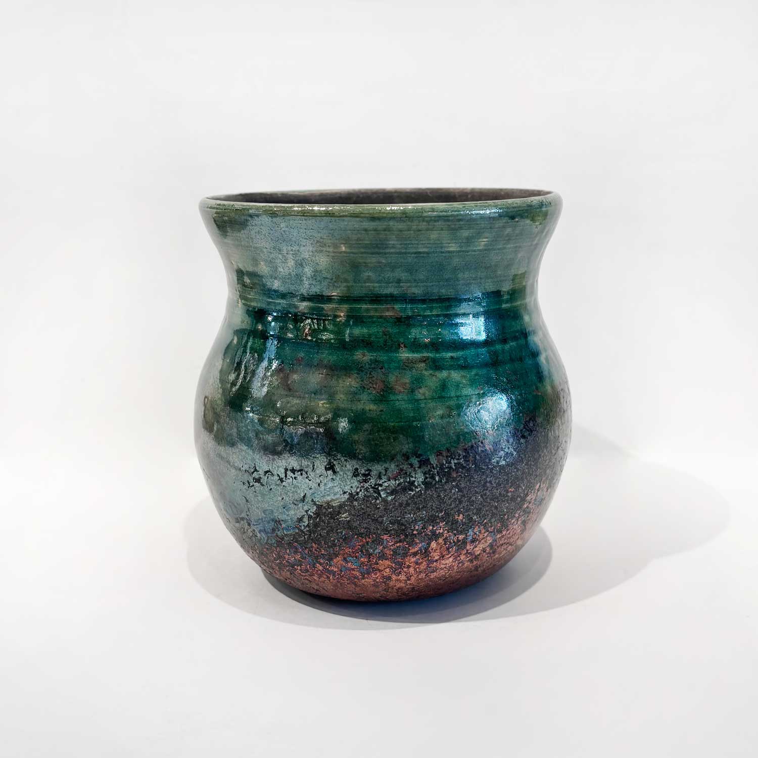 Medium Raku Vase - Petroff Gallery - Ceramic Art