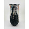 Carved Barrel Fired Vase 2- Petroff Gallery - Ceramics 