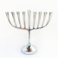 Straight Branches Menorah - Petroff Gallery - Judaica Art