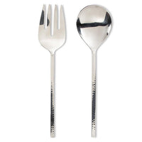 Hammered Salad Servers - Petroff Gallery