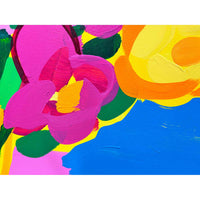 Happy Glads 40" x 40" Petroff Gallery 