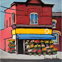 Harbord Convenience 8" x 8" - Petroff Gallery - Paintings