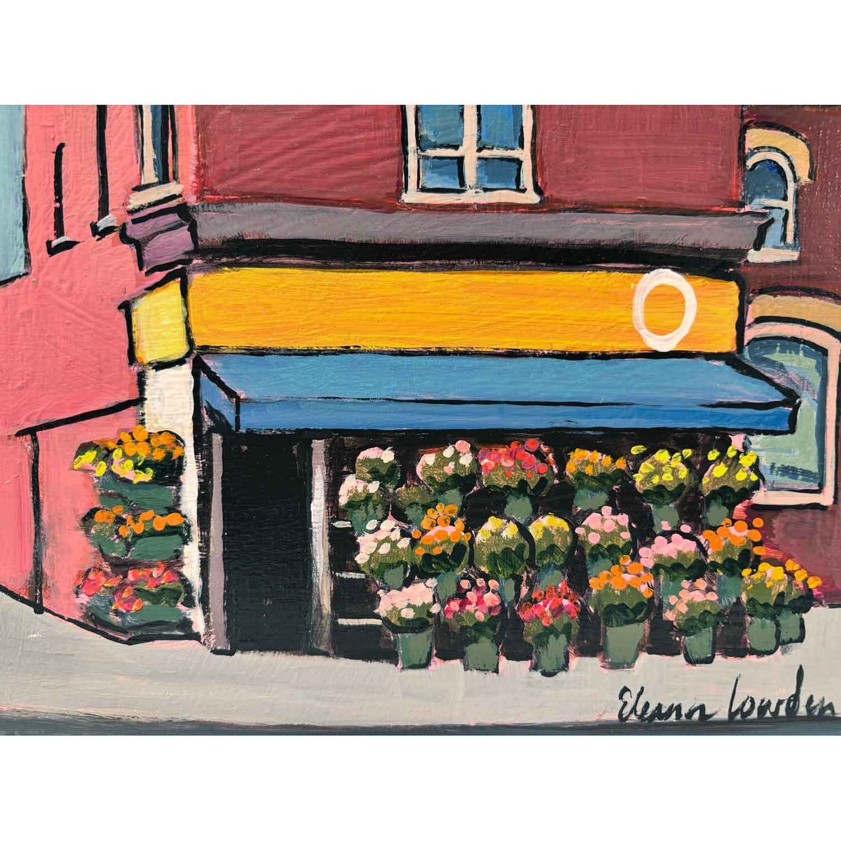 Harbord Convenience 8" x 8" - Petroff Gallery - Paintings