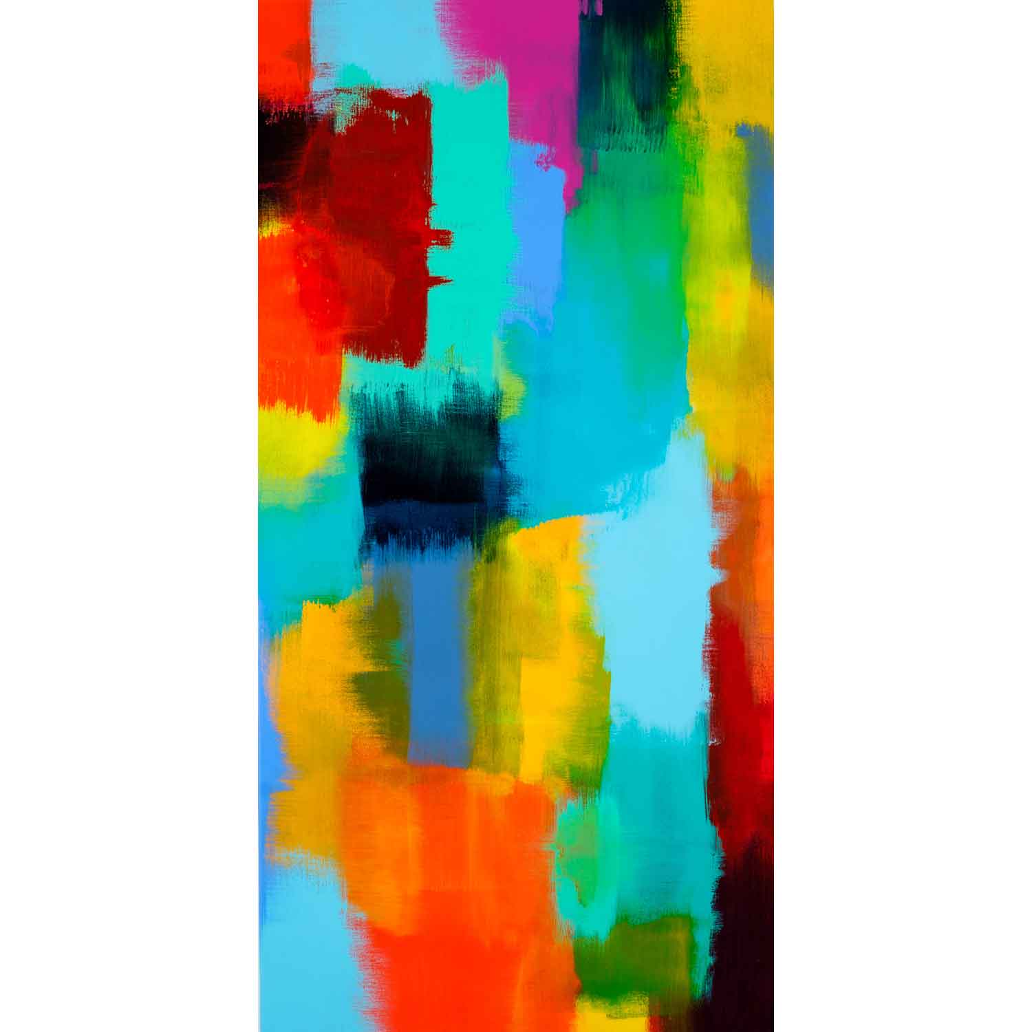 Harmonic Continuum 48" x 24" - Petroff Gallery - Painting