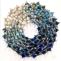 Harmonic Cycle 16" x 16" - Petroff Gallery - Mixed Media Art