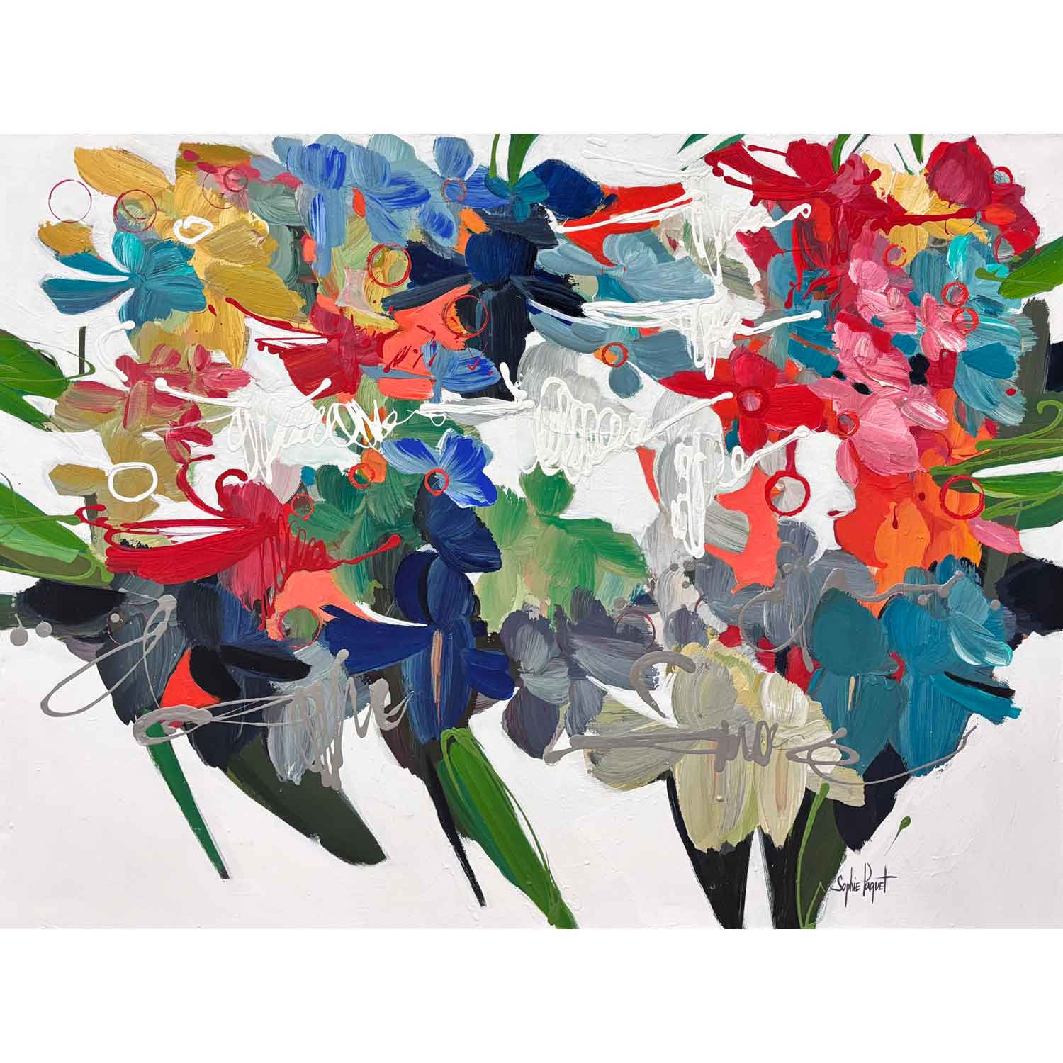 Have Attitude! 36" x 48" - Petroff Gallery - Painting