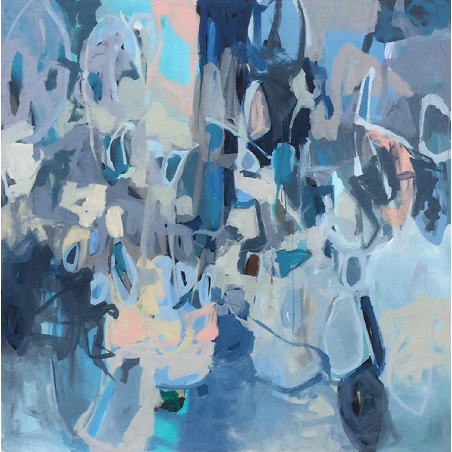Haven 48" x 48" - Petroff Gallery -  - Kim Rempel - Haven, 48" x 48"