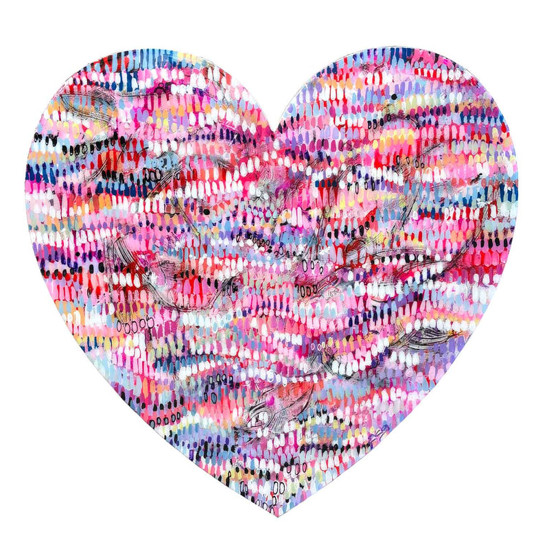 Heart Throb 24" - Petroff Gallery - Painting