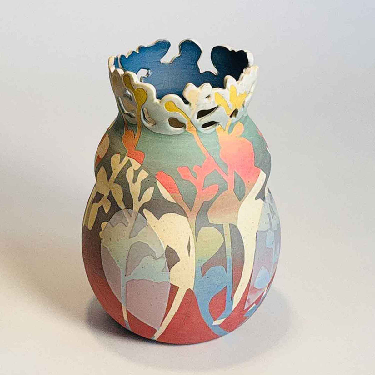 Hedge Glow Seed Vase 4 - Petroff Gallery - Ceramics
