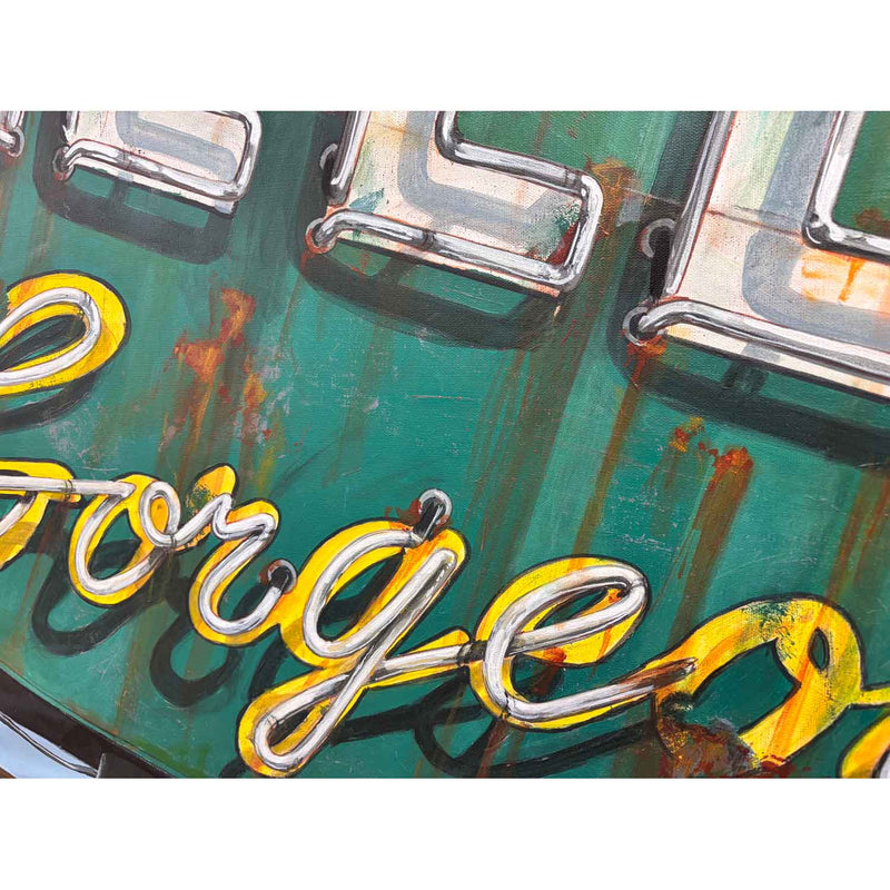 Hello Gorgeous 36" x 48" - Petroff Gallery - Painting