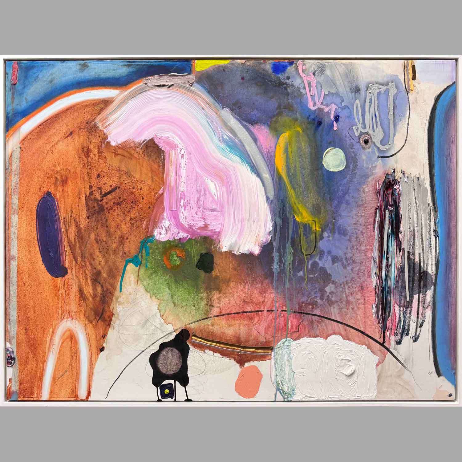 Holding Space 36" x 48" - Petroff Gallery - Paintings