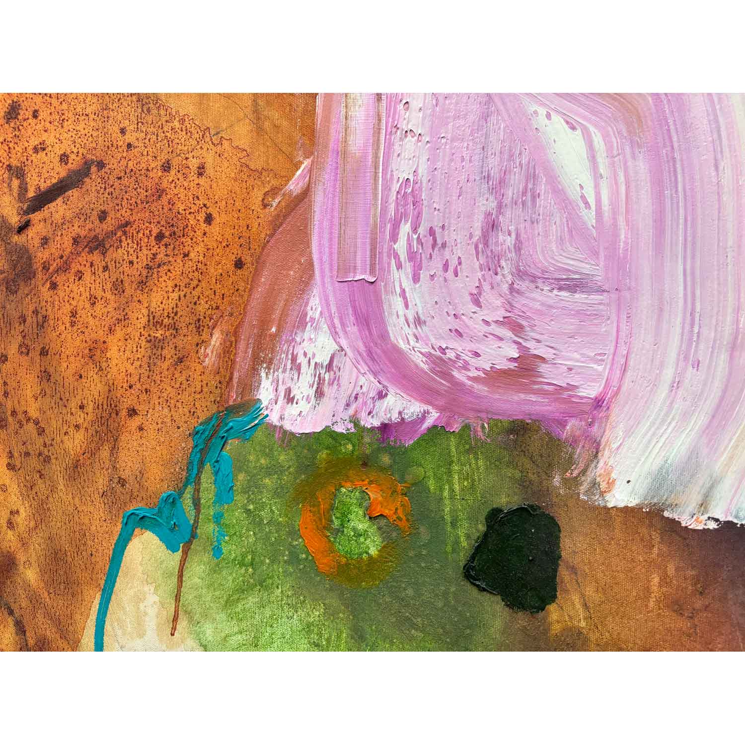 Holding Space 36" x 48" detail - Petroff Gallery - Paintings