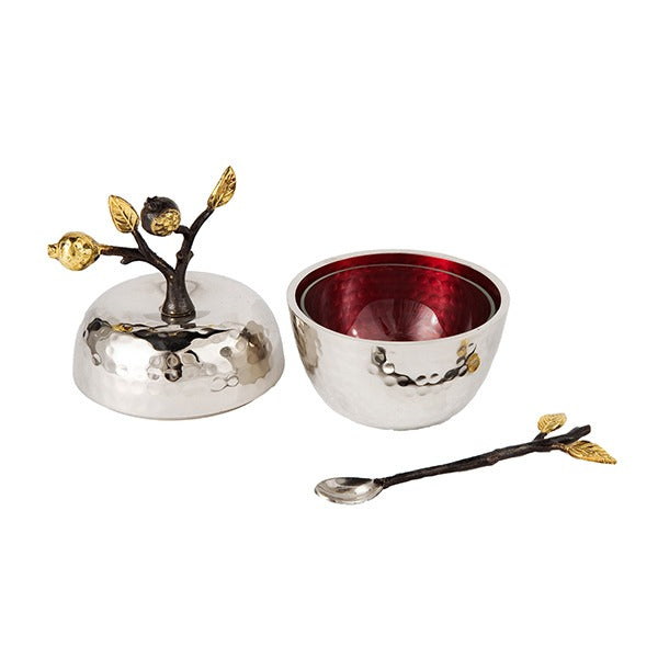 Honey Dish Pomegranate - Petroff Gallery -  - Yair Emanuel - Honey Dish Pomegranate