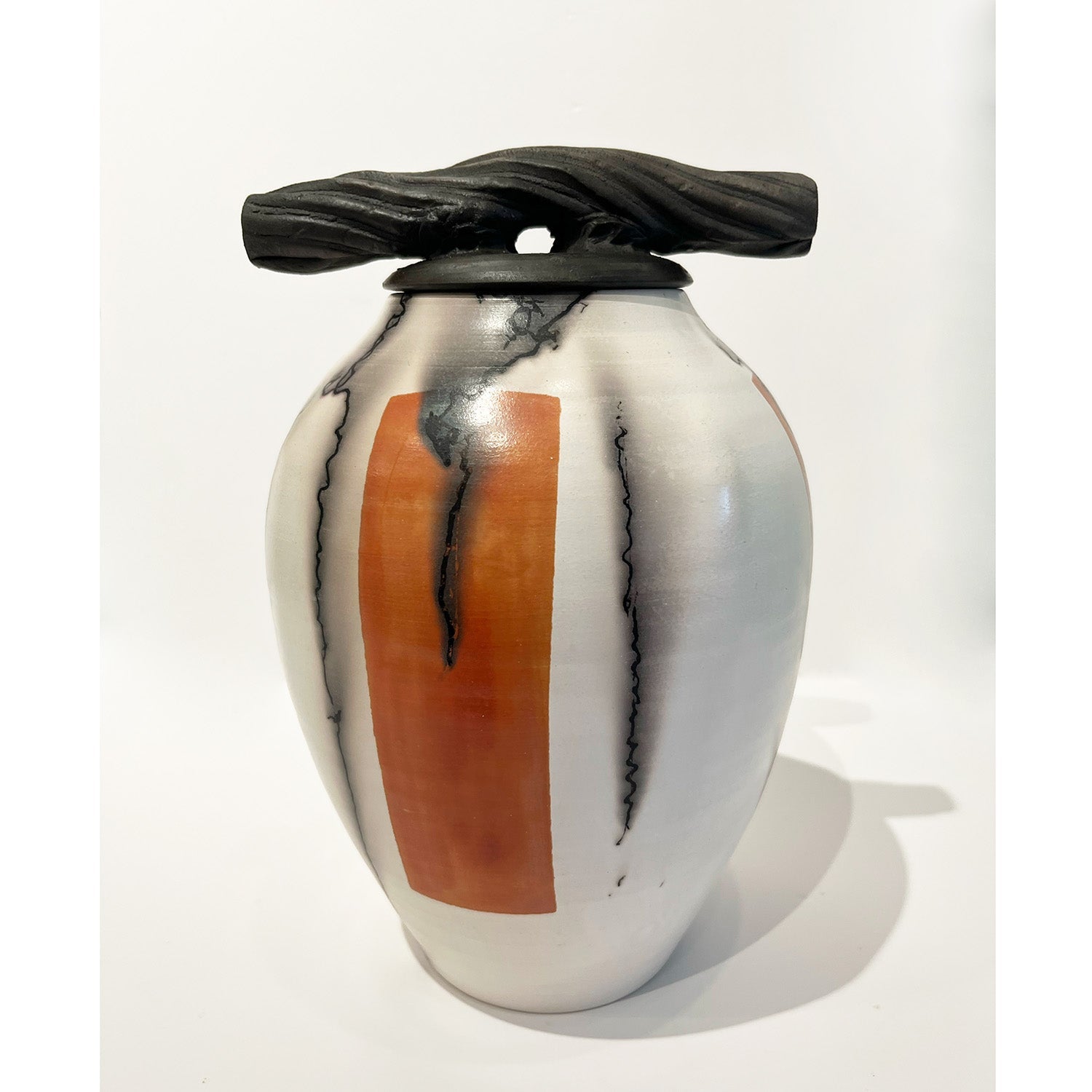 Horse Hair Cover Jar - Petroff Gallery -  - Shu-Chen Cheng - Horse Hair Cover Jar