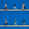 Hoyt Street, Downtown Brooklyn 30" x 20" Petroff Gallery 