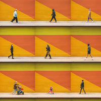Hudson Square, NYC 20" x 20" Petroff Gallery 