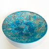 Makiko Hicher - Turquoise Bowl, 3" x 11" x 11"