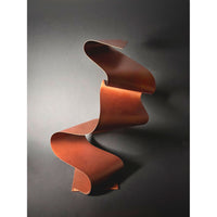 Bronze Vertical Ribbon - Petroff Gallery - Sculpture