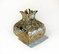 14k Gold Plate Pomegranate - Petroff Gallery - Judaica 