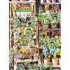 Ile St. Louis Flower Shop Paris 30" x 22" - Petroff Gallery - Painting