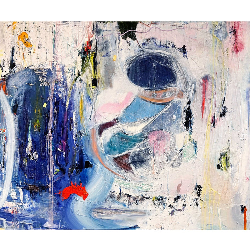 Imagination in Progress 60" x 70" - Petroff Gallery -  - Anand Jaggernauth - Imagination in Progress, 60" x 70"
