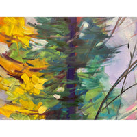 In The Stillness: A New Day Beginning 48" x 48" - Petroff Gallery - Painting