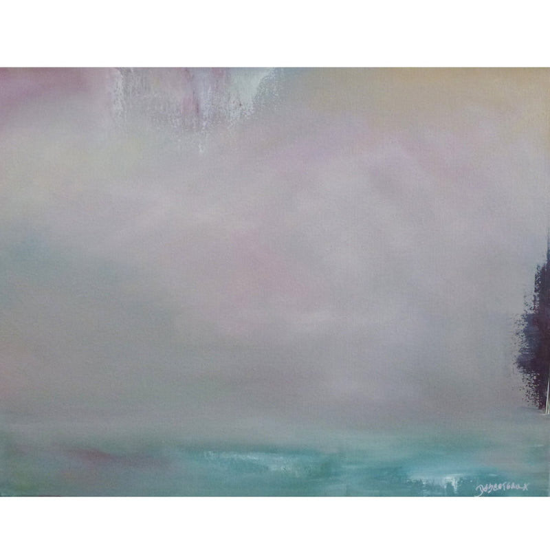 In Search of Silence 22" x 28" - Petroff Gallery -  - Jacques Descoteaux - Insearch of silence 22x28