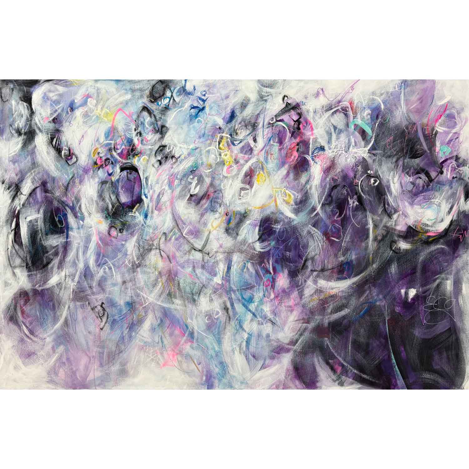 Ineffable 40" x 60" - Petroff Gallery - Painting