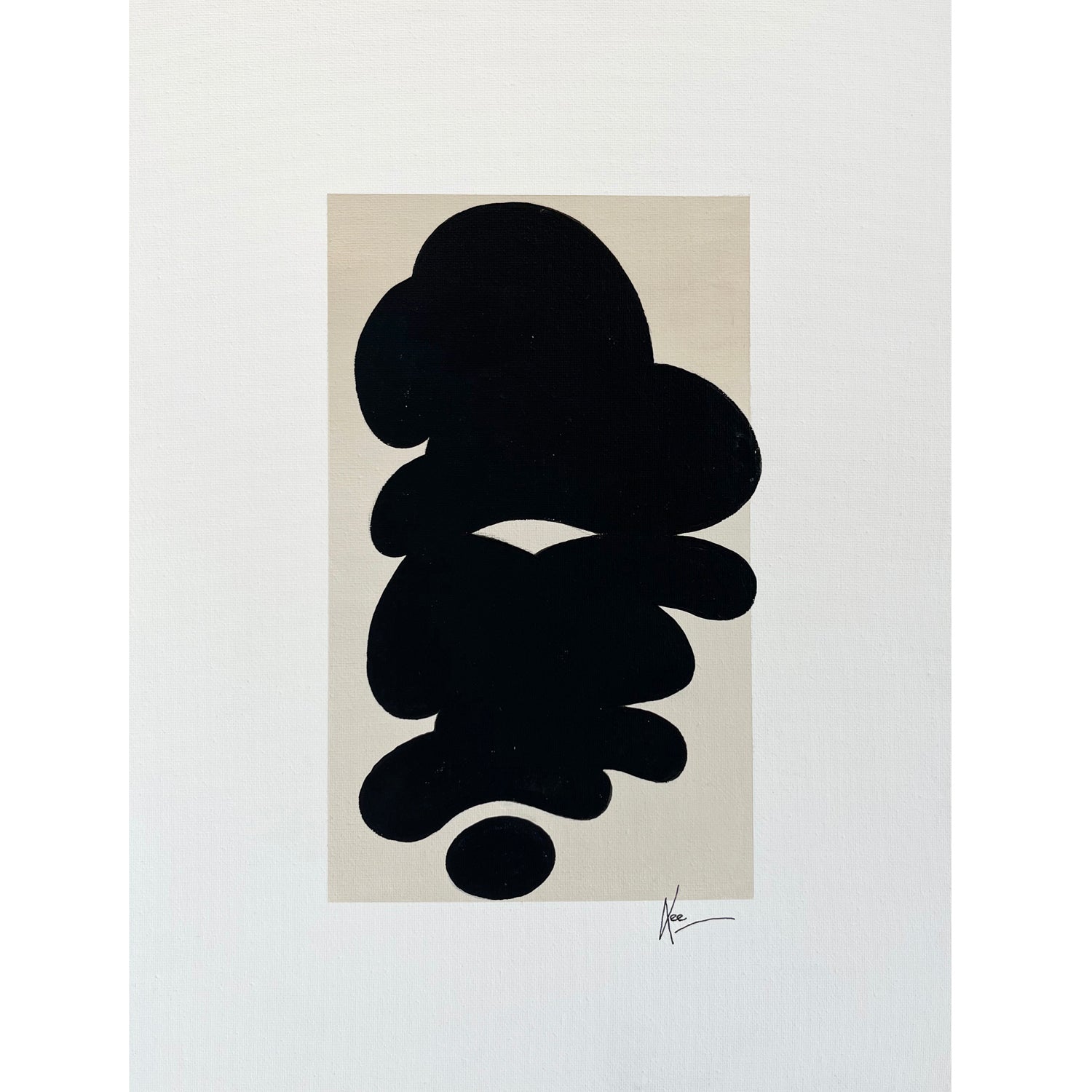 Ink 18  16"x12" - Petroff Gallery -  - Lee Lessem - Ink 18, 16" x 12"