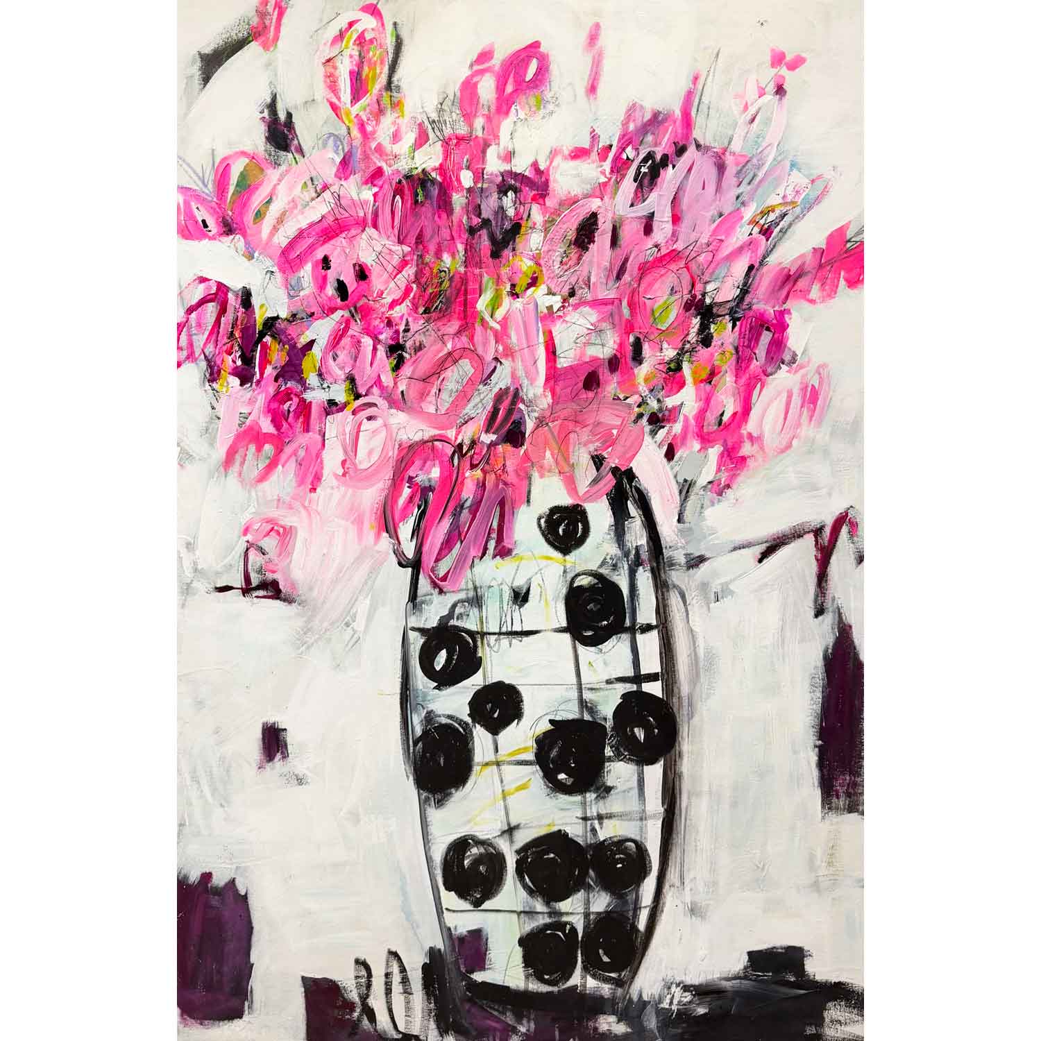 Isn't She Beautiful 60" x 40" - Petroff Gallery - Painting