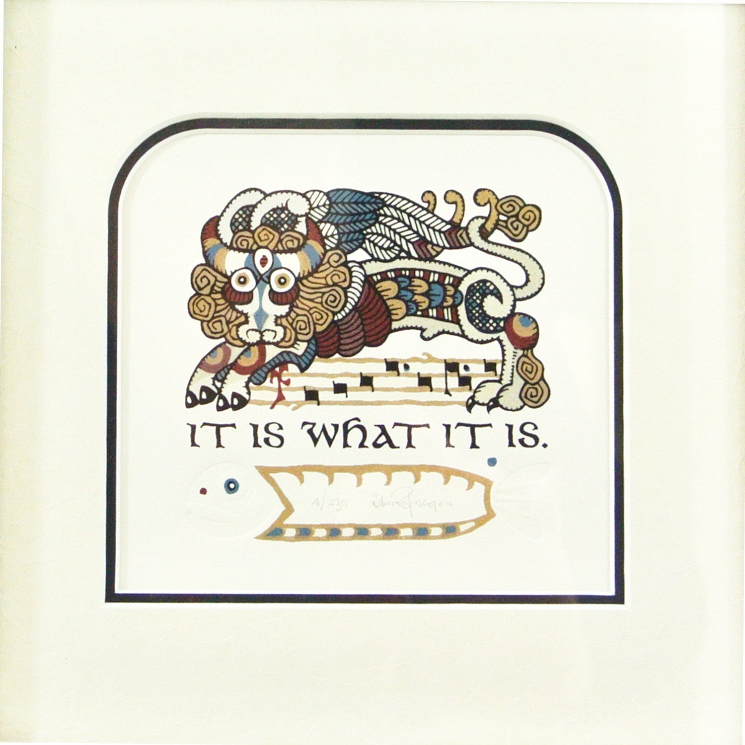 It is what it is 7" x 7" - Petroff Gallery -  - Ian Kochberg - It is what it is 7" x 7"