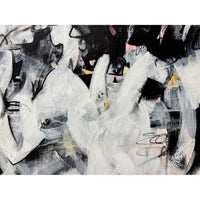 It's Not Just Black and White 40" x 40" - Petroff Gallery - Painting