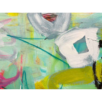 It's Party Time 36" x 36" detail 3 - Petroff Gallery - Painting