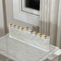 Lucite Menorah 2 Judaica Petroff Gallery