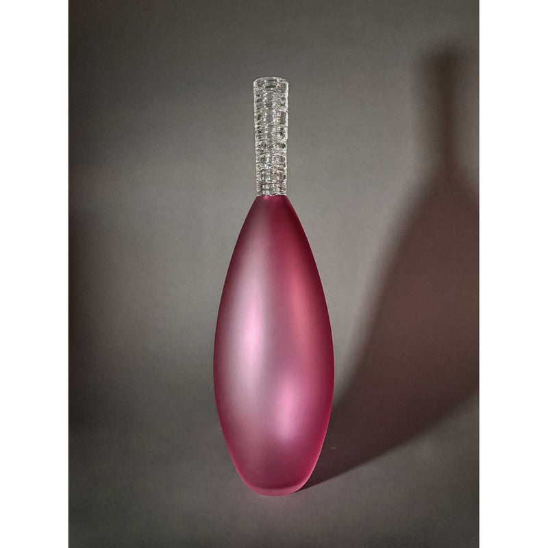 Potions Pink Ruby Seed - Petroff Gallery - Glass Art