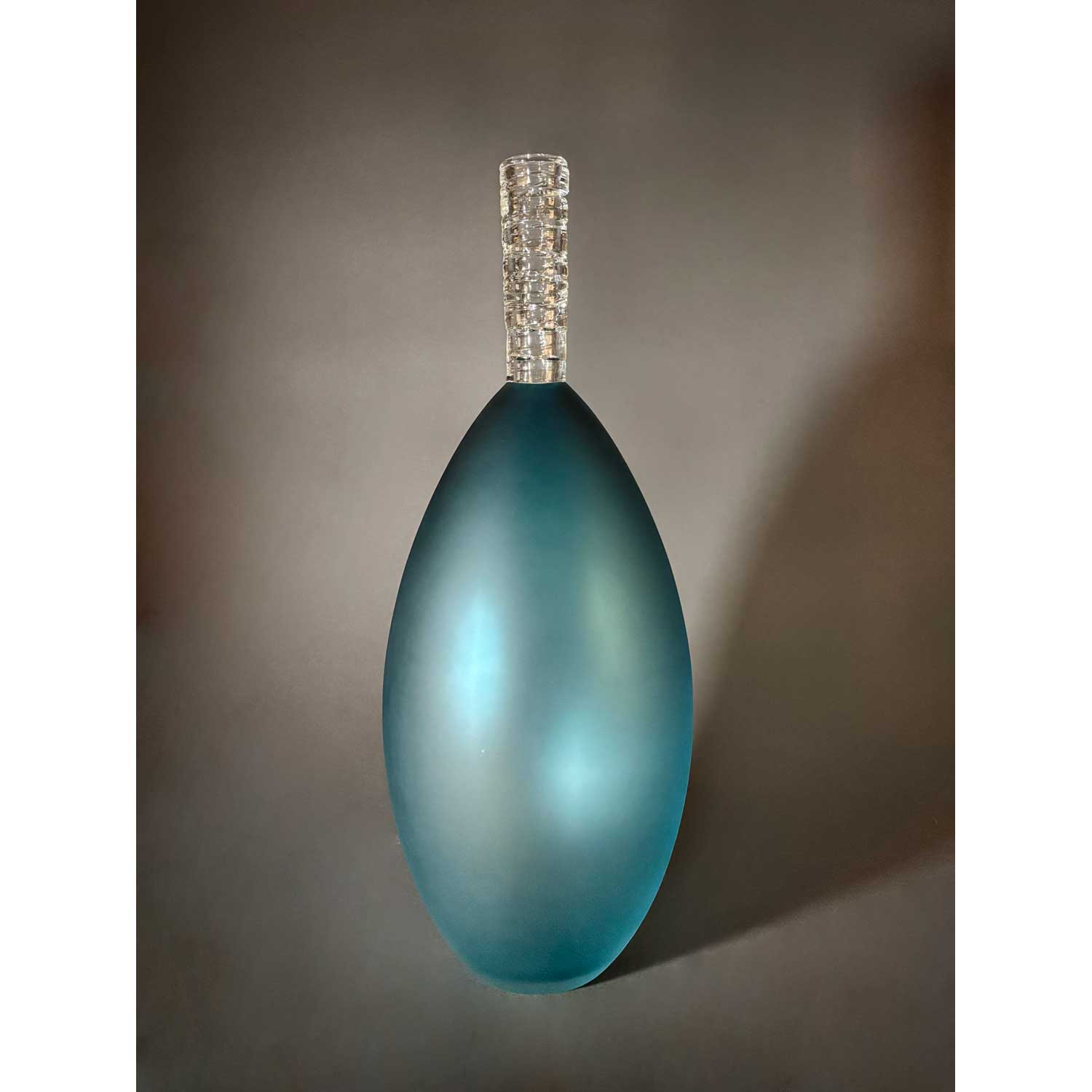Potions Steel Blue Seed - Petroff Gallery - Glass Art