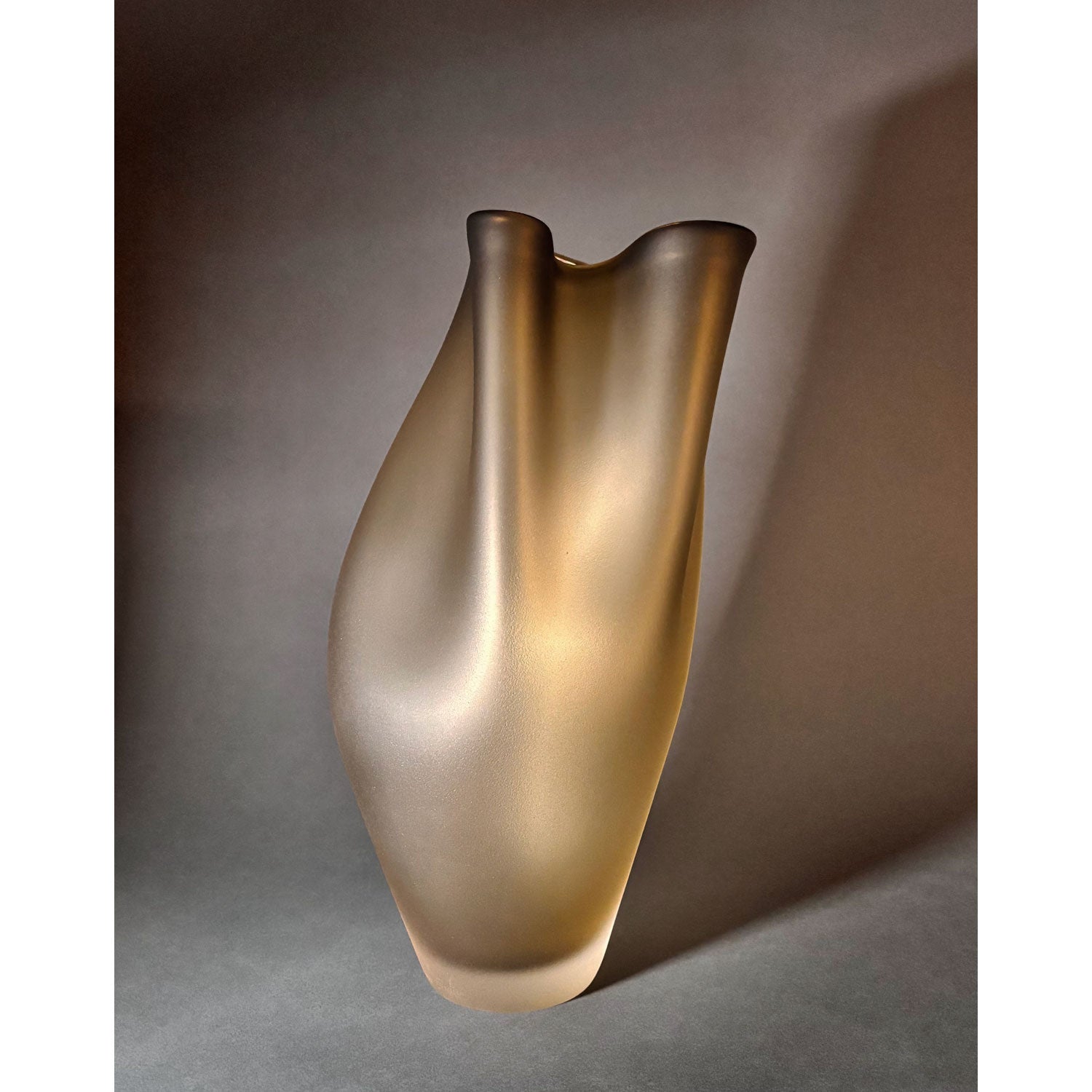 Golden Spruce Ovelle - Petroff Gallery - Glass Art