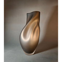 Smokey Topaz Ovelle - Petroff Gallery - Glass art