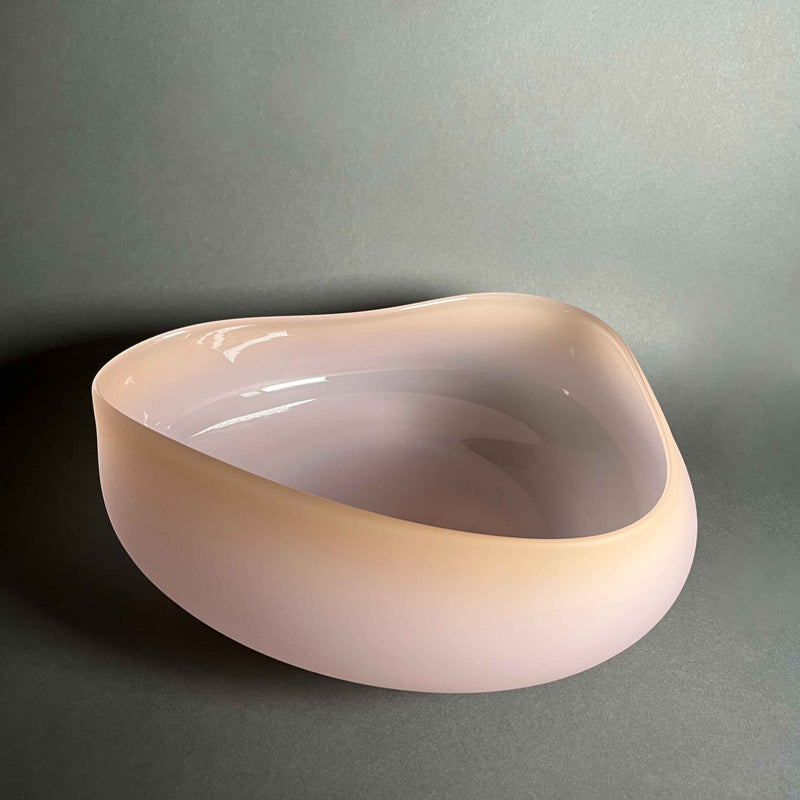 Flamingo Topography Bowl Medium - Petroff Galler - Glass Art