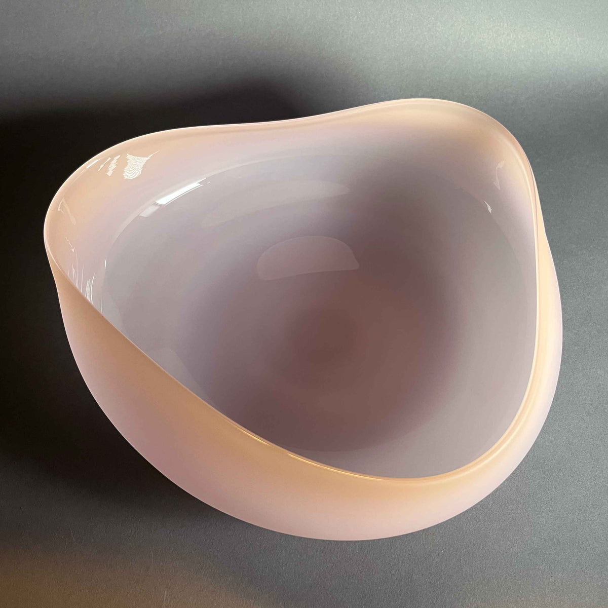 Flamingo Topography Bowl Medium - Petroff Galler - Glass Art