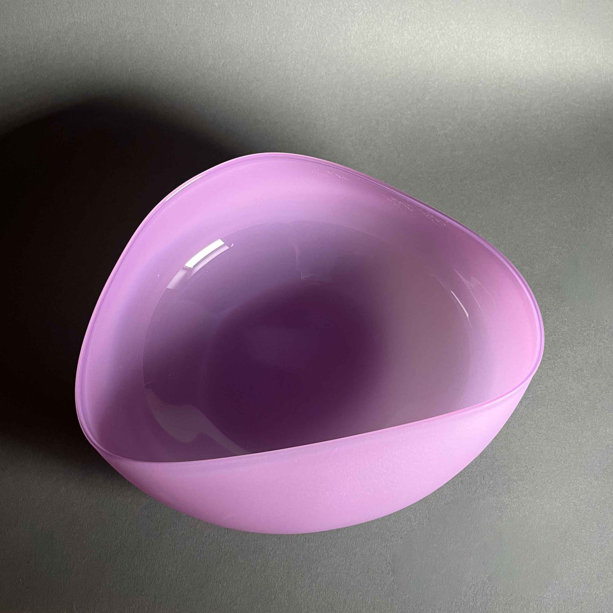 Opal Rose Topography Bowl Small - Petroff Galler - Glass Art