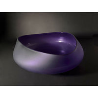 Large Hyacinth Topography Bowl - Petroff Gallery - Glass Art