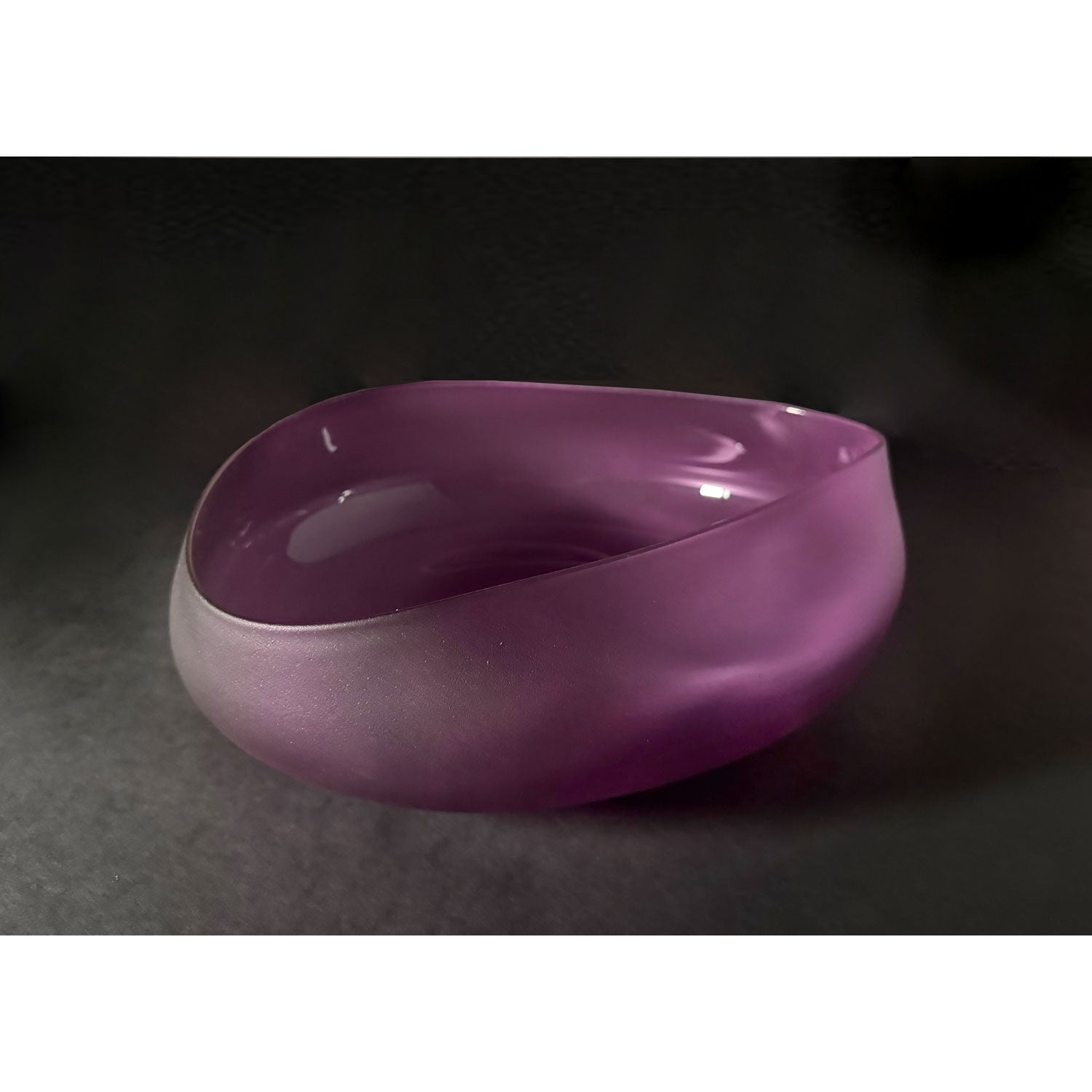 Medium Red Amethyst Topography Bowl
