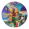 13" round bowl - Petroff Gallery - glass bowl