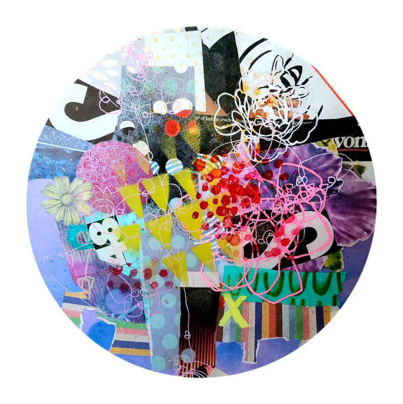 14" Round Bowl - Petroff Gallery - Glass Art