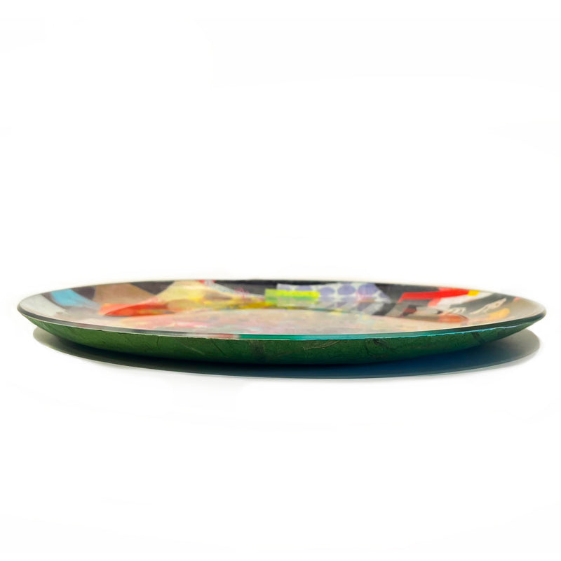 16" Round Bowl - Petroff Gallery - Glass Art