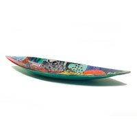 20" Boat Bowl - Petroff Gallery - Glass Art