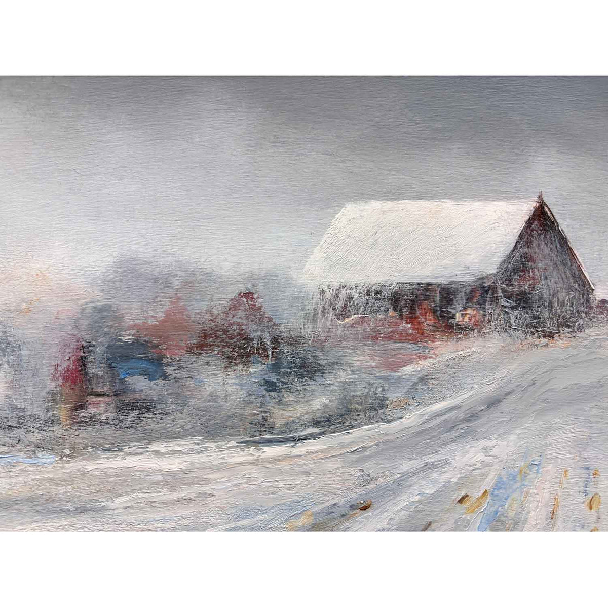 January Field 24" x 48" - Petroff Gallery - Painting