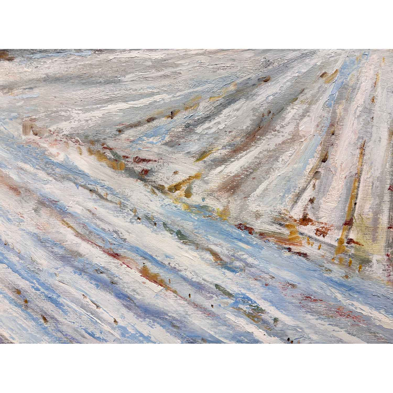 January Field 24" x 48" - Petroff Gallery - Painting